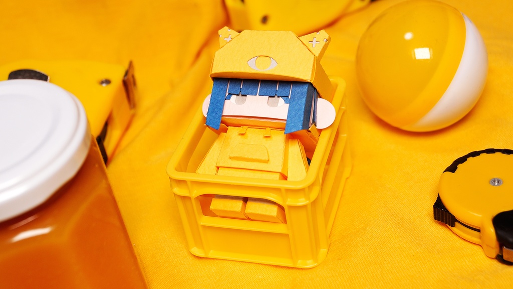 メチャミカ MIKA-6【ミカちゃん型ペーパークラフト】