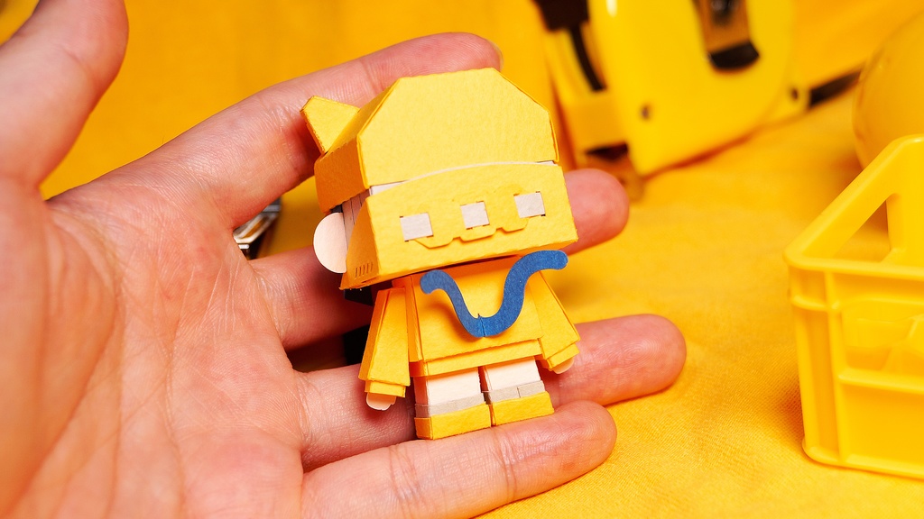 メチャミカ MIKA-6【ミカちゃん型ペーパークラフト】