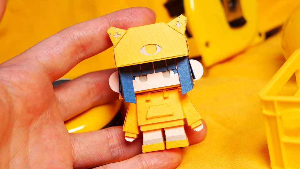 メチャミカ MIKA-6【ミカちゃん型ペーパークラフト】