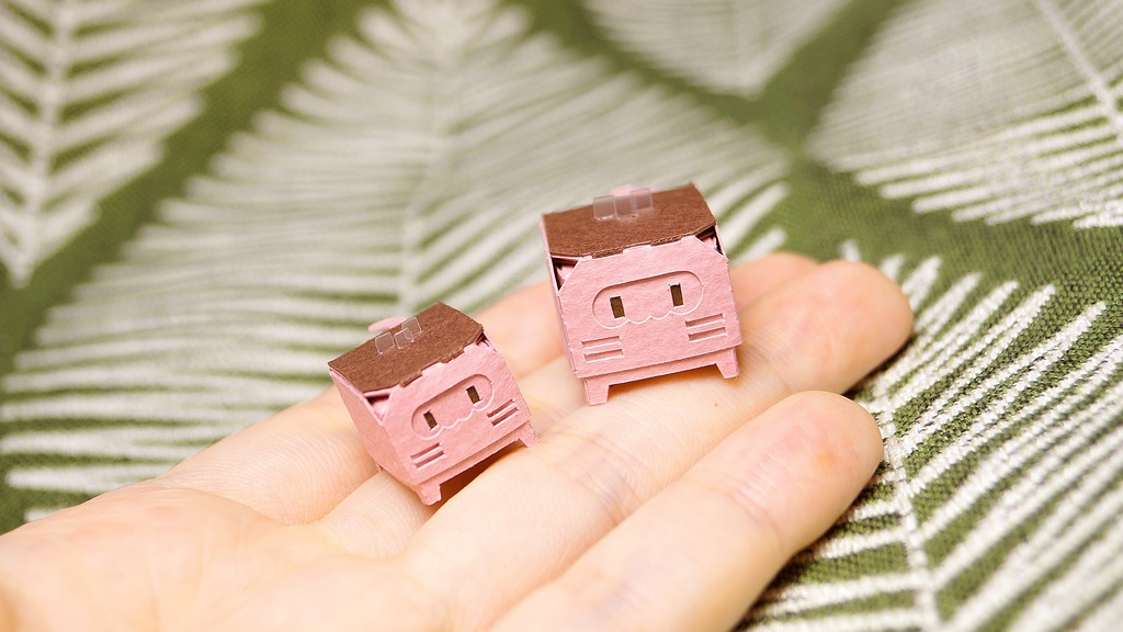 はこねこ カステラのおやこ いちご