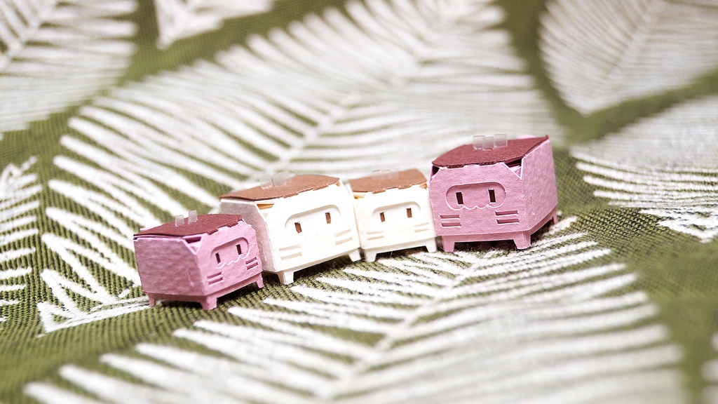 はこねこ カステラのおやこ いちご