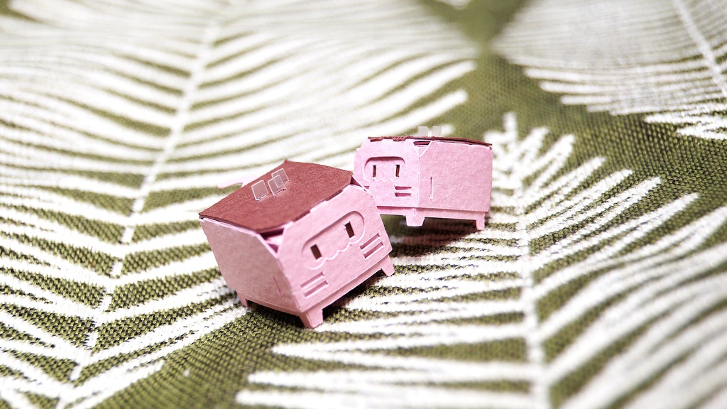 はこねこ カステラのおやこ いちご