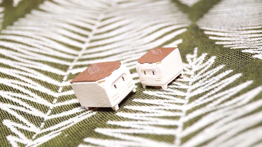 はこねこ カステラのおやこ ホワイト