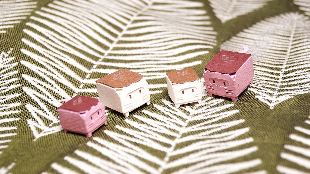 はこねこ カステラのおやこ ホワイト