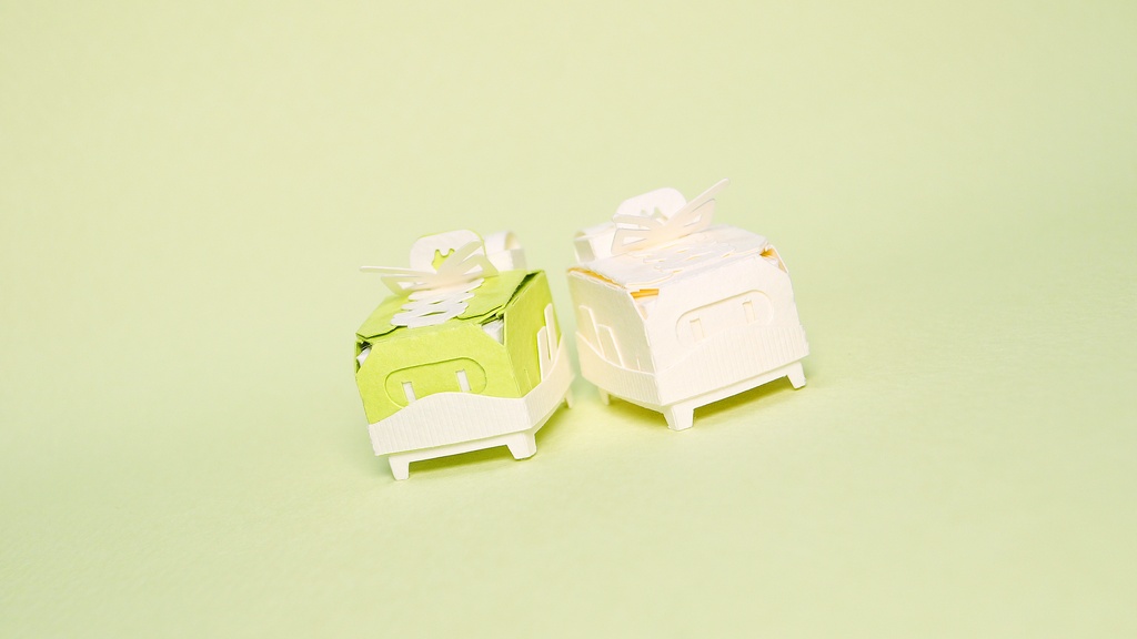はこねこ スニーカー LIME×WHITE