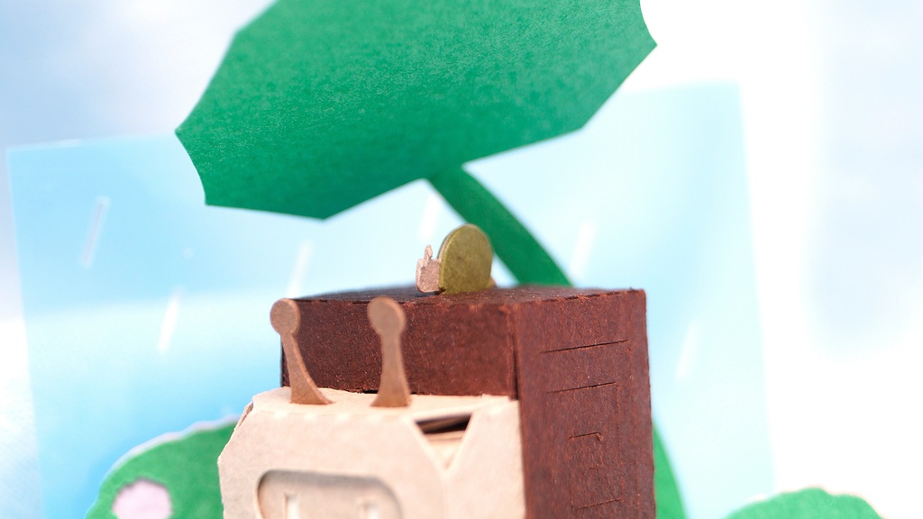 はこねこ かたつむり チョコのから