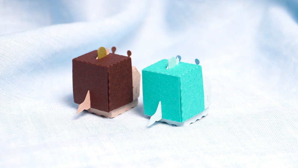 はこねこ かたつむり チョコのから
