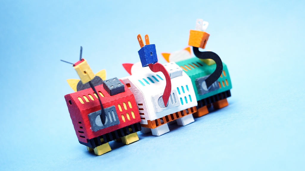 テレコぷちす NO.003 【ねこ型ブラウン管テレビメカ】