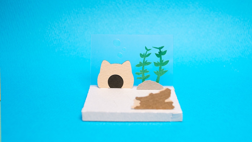 はこねこ きんぎょ ふじいろ