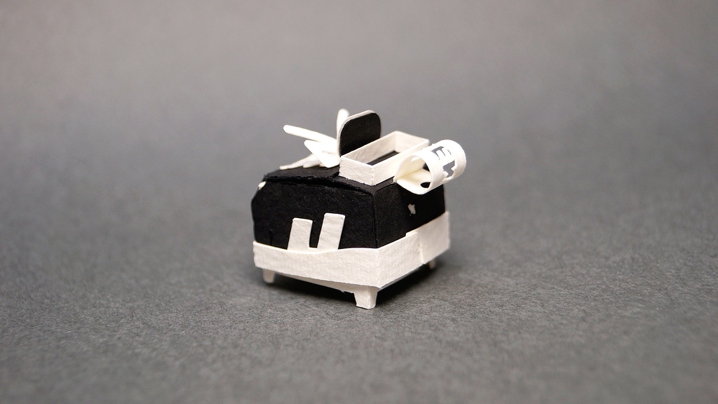 はこねこ スニーカー BLACK×WHITE