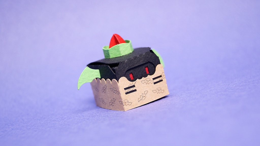 はこねこ こあくまカップケーキ ブラック