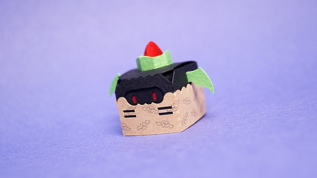 はこねこ こあくまカップケーキ ブラック