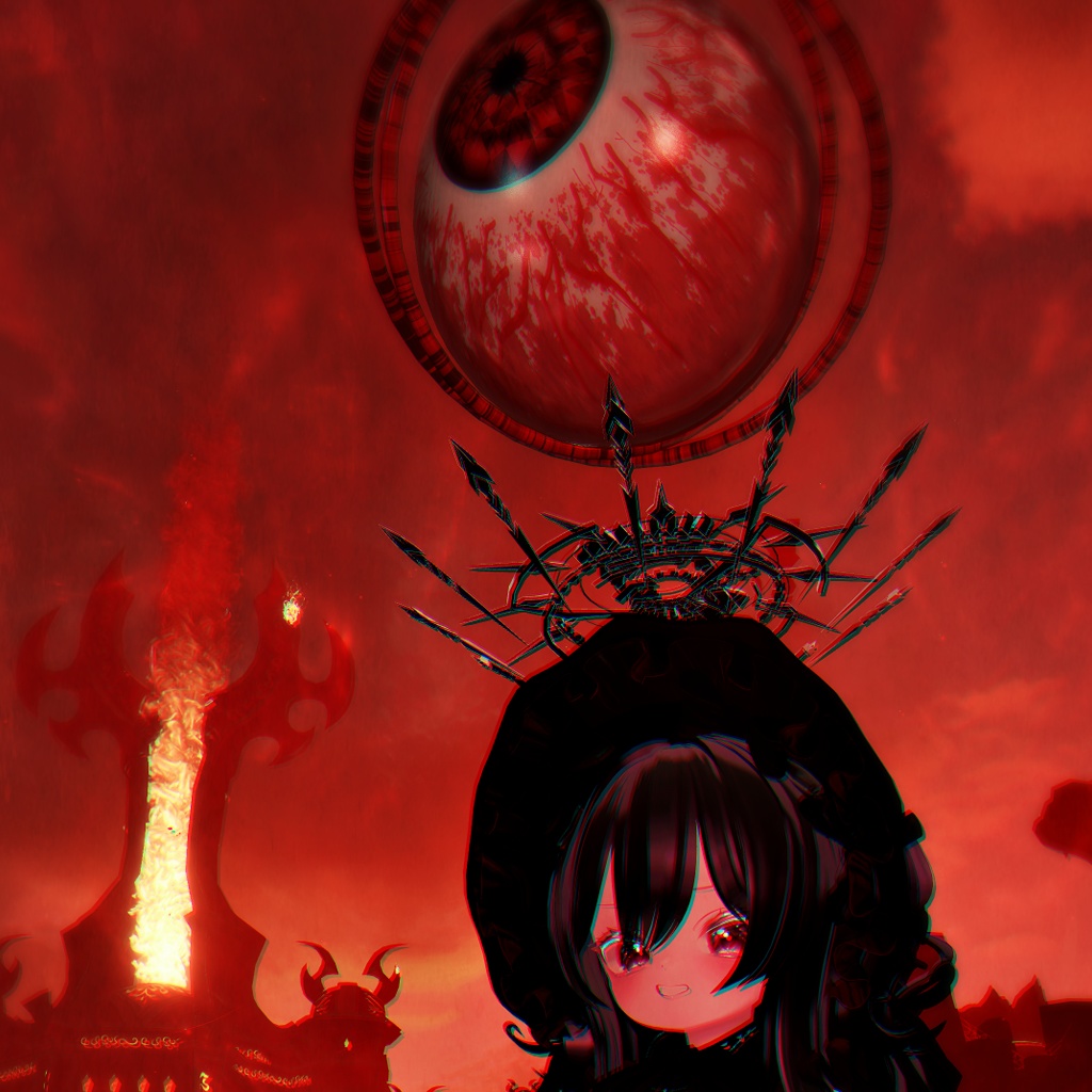 👀ギョロギョロ眼球ヘイロー👀 【MA対応】