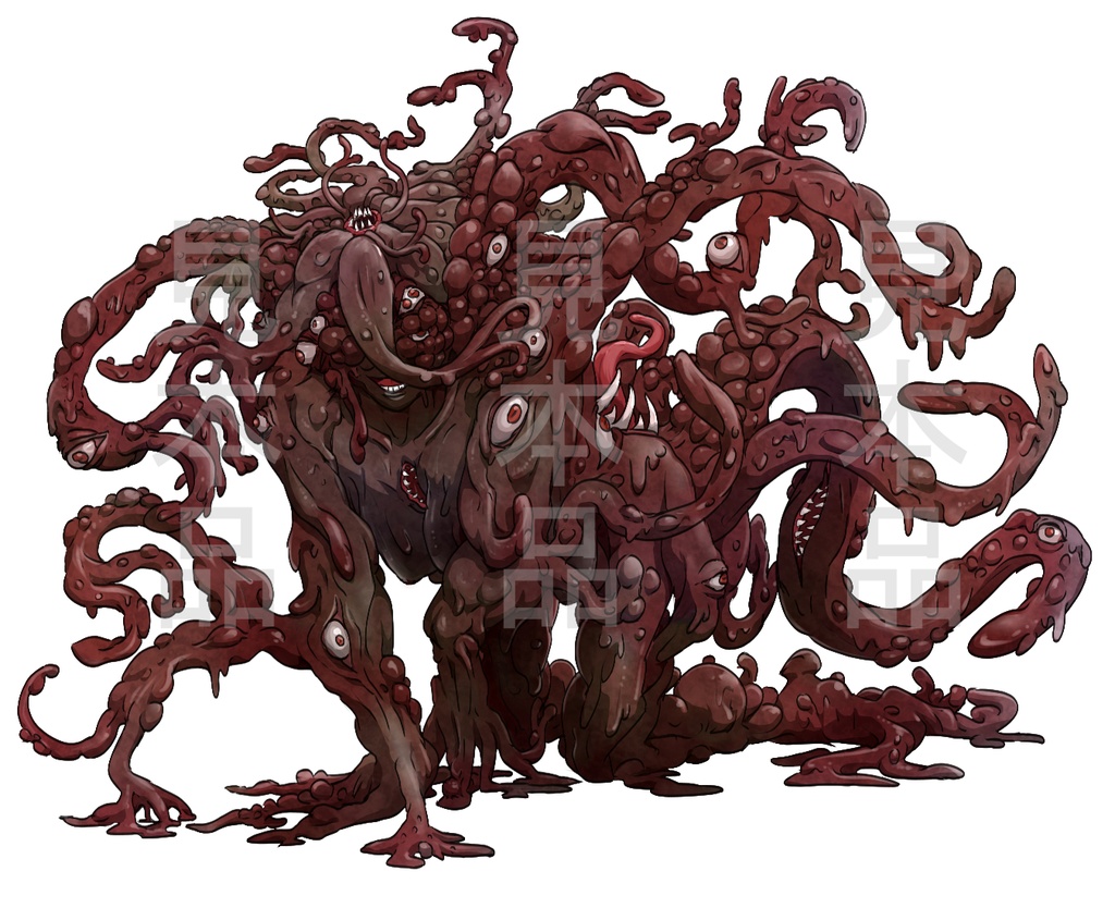 【無料有】神格・神話生物立ち絵7種