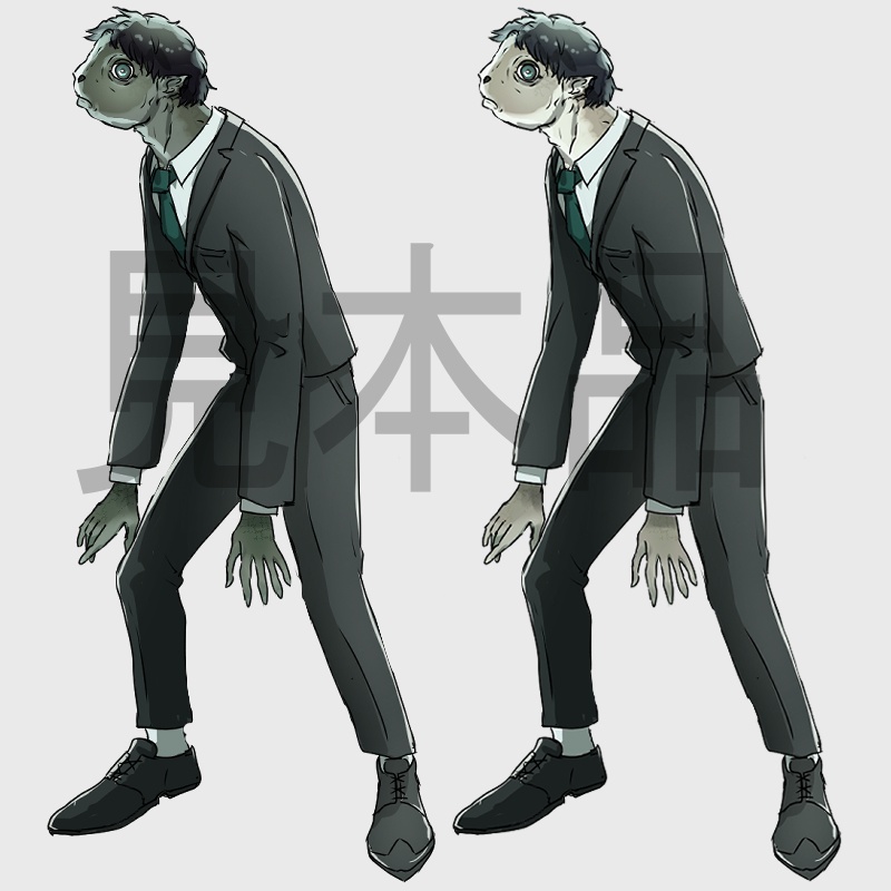 【無料有】深きもの立ち絵セット