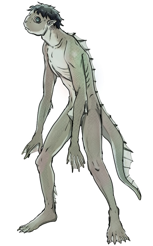 【無料有】深きもの立ち絵セット