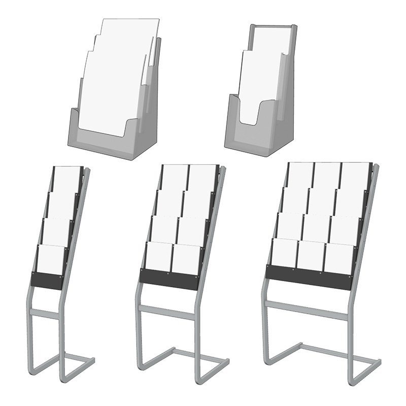 【3D素材】パンフレットスタンド