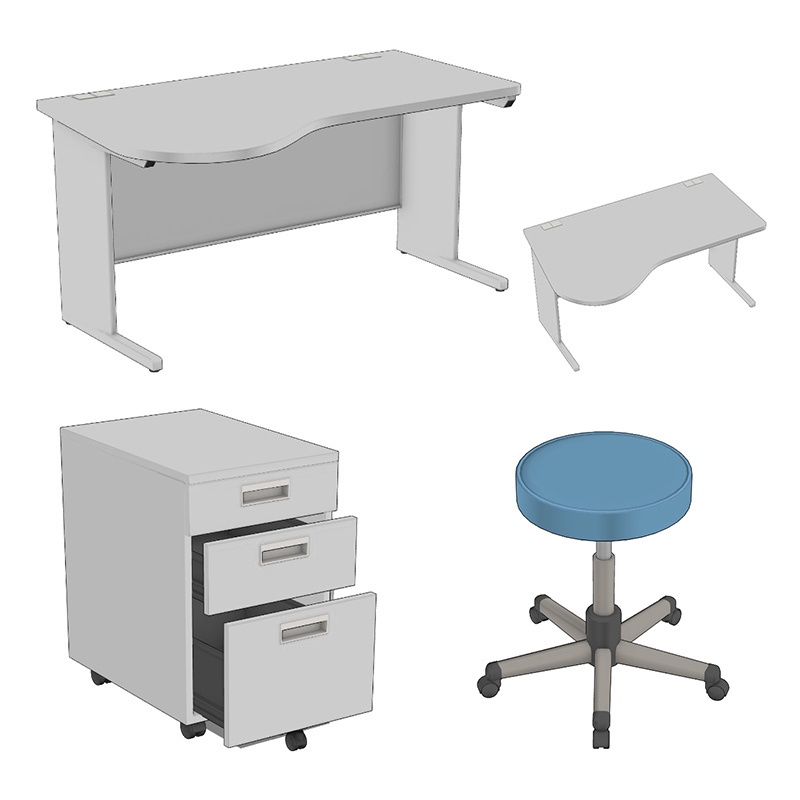 【3D素材】診察デスク