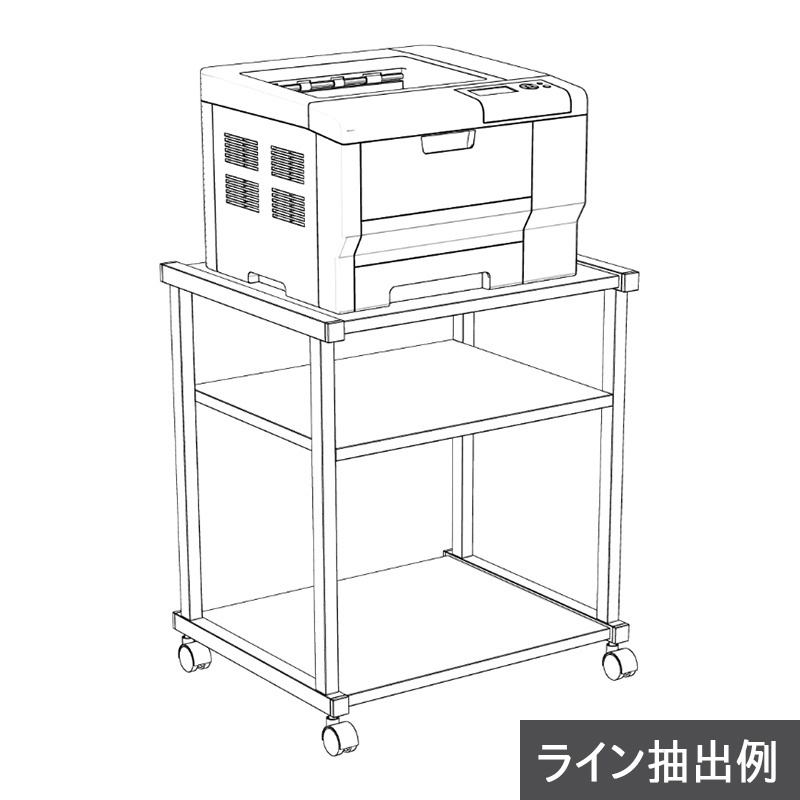 【3D素材】レーザープリンター