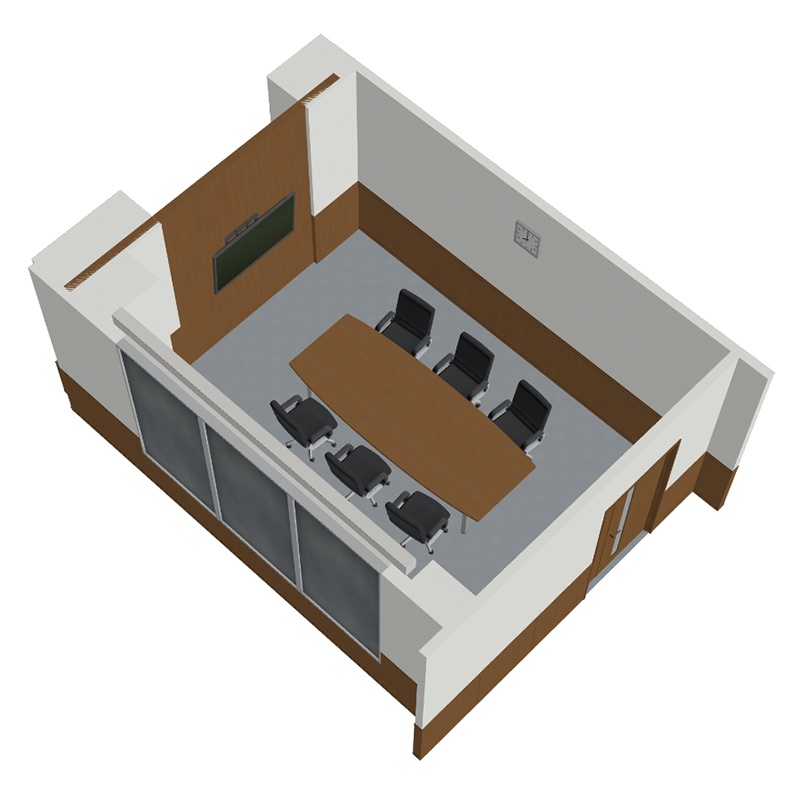 【3D背景】役員小会議室