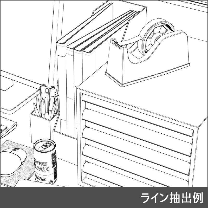 【3D素材】テープカッター