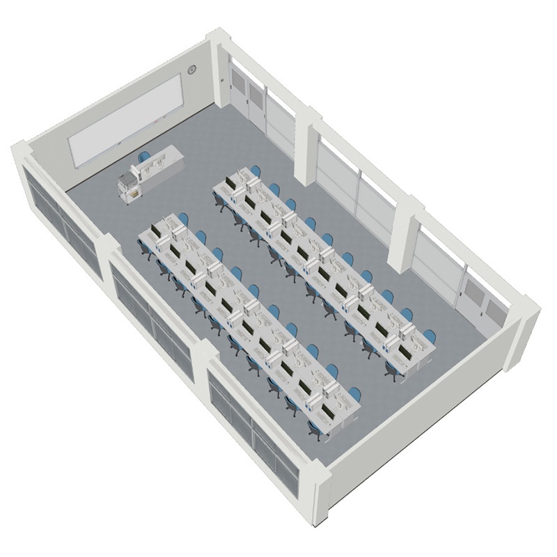 【3D背景】コンピュータ実習室