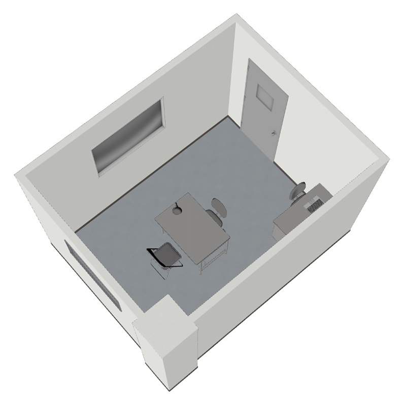 【3D背景】取調室