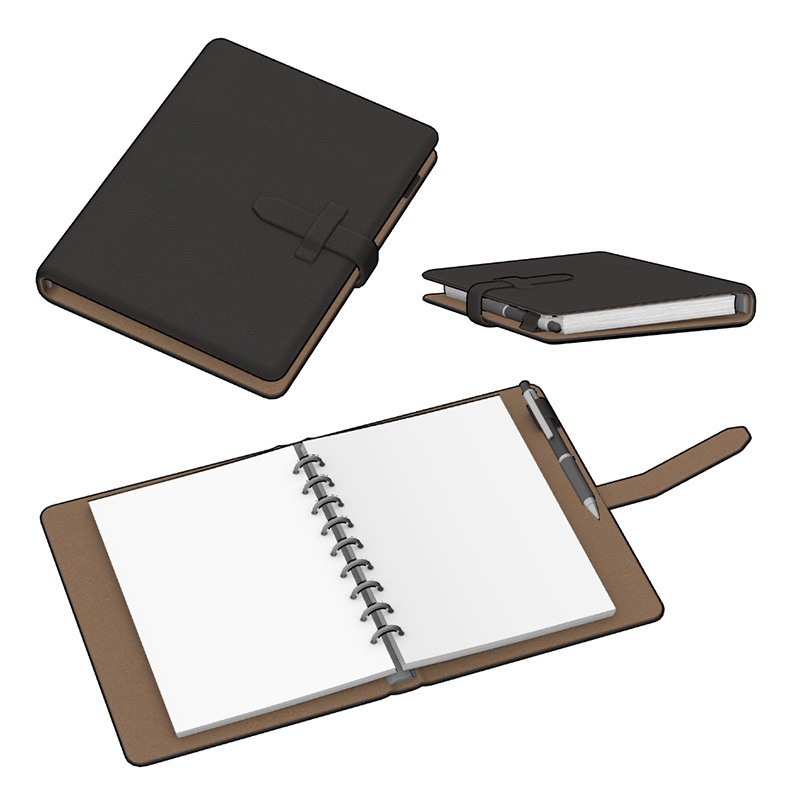 【3D素材】システム手帳