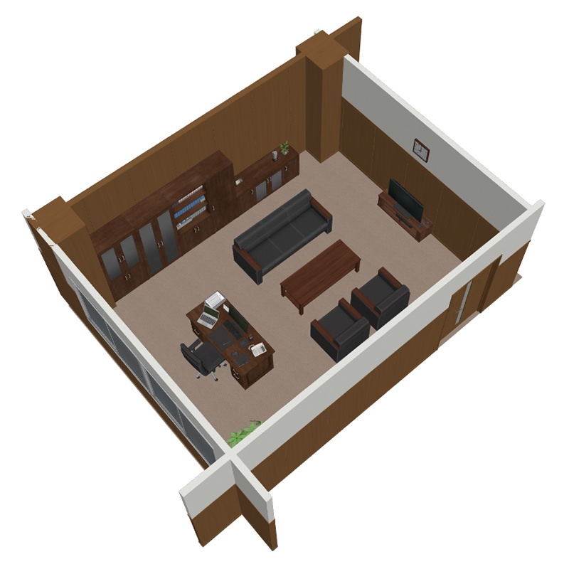 【3D背景】役員室