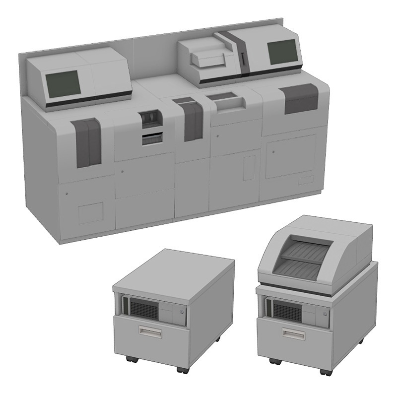 【3D素材】金融機器
