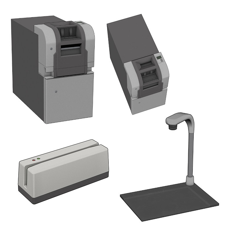 【3D素材】金融機器