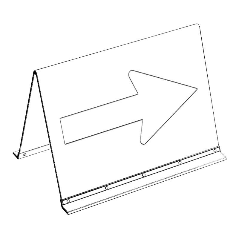 【3D素材】矢印板