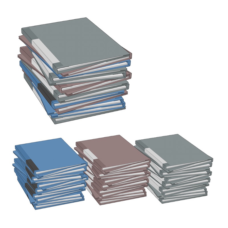 【3D素材】A4ファイルセット