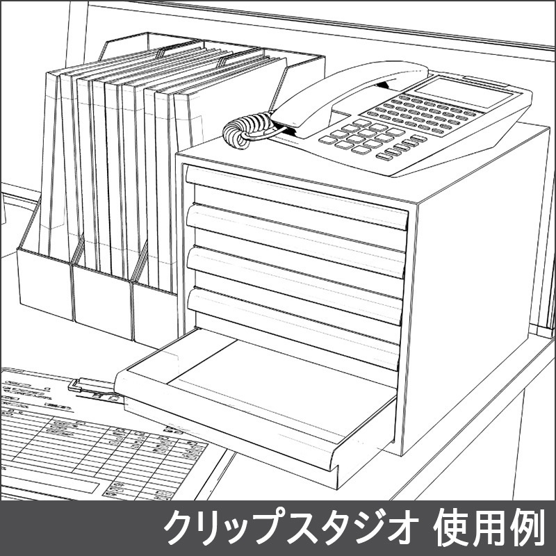 【3D素材】レターケース