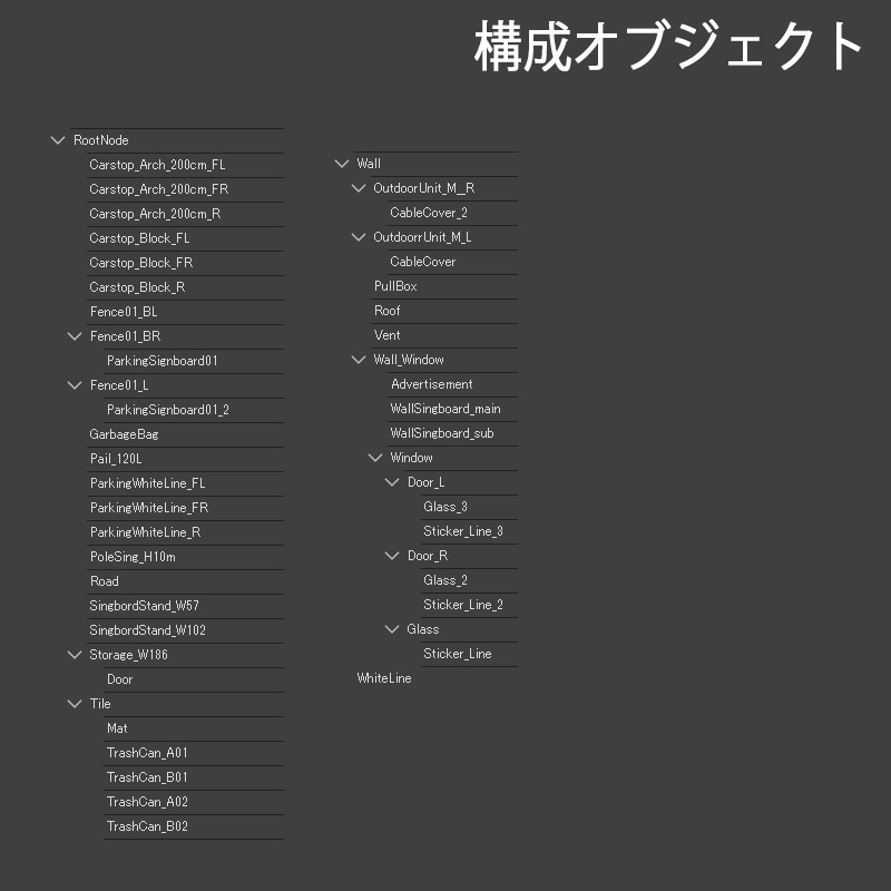 【3D背景】コンビニエンスストア