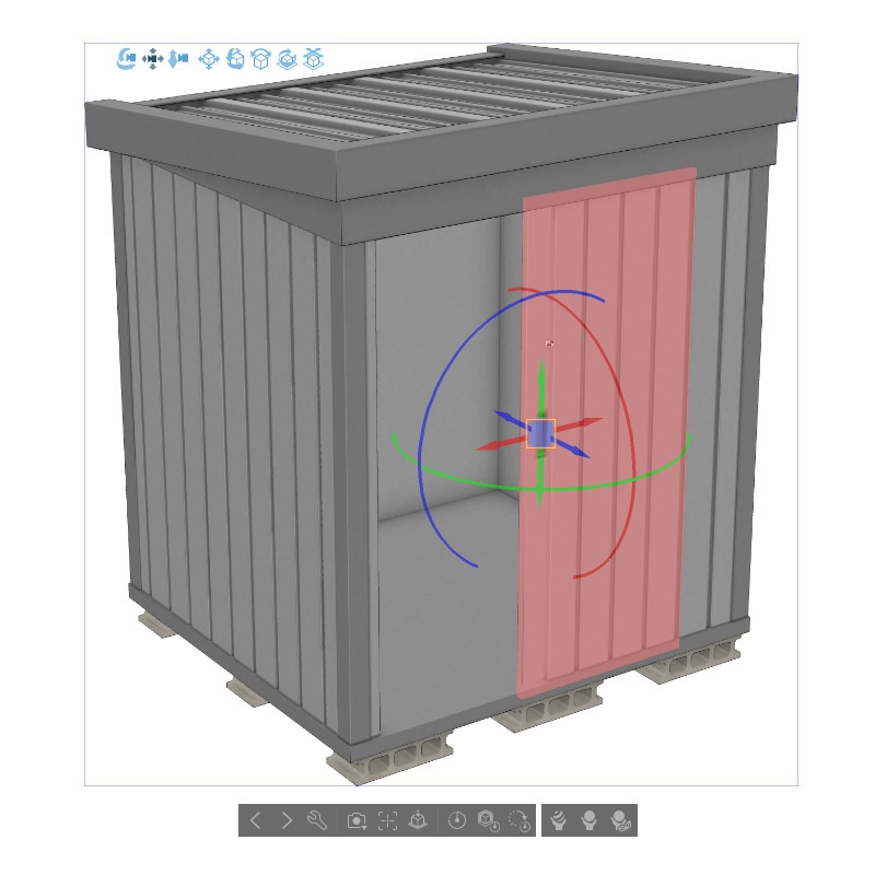 【3D素材】物置