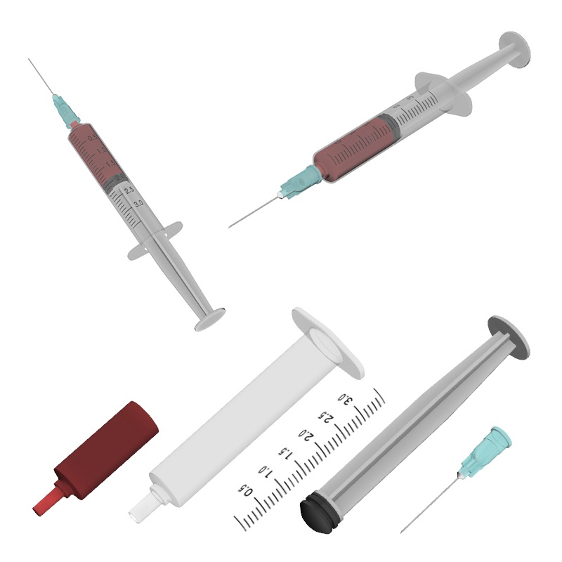 【3D素材】注射器
