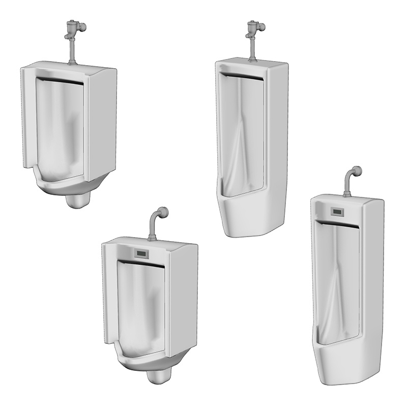 【3D素材】小便器