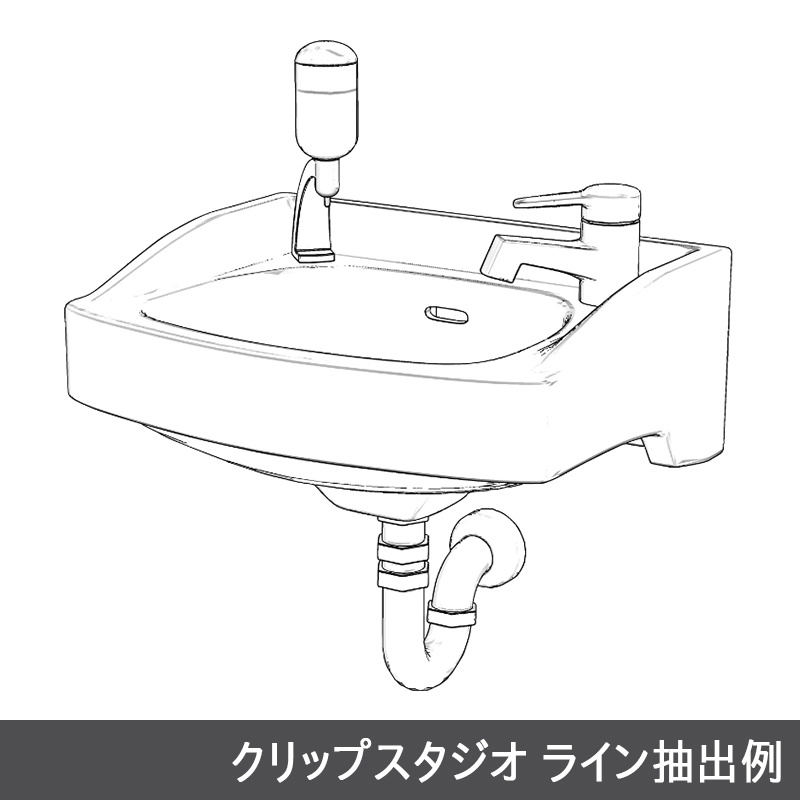 【3D素材】洗面台
