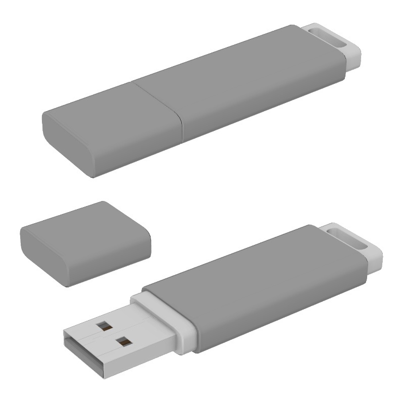 【3D素材】USBメモリ