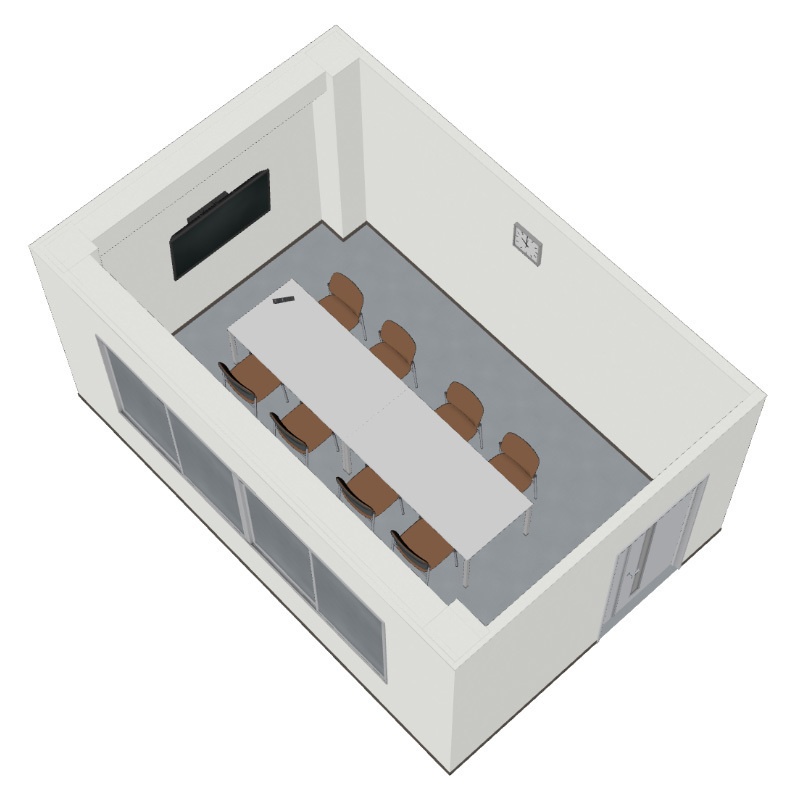 【3D背景】中小会議室セット