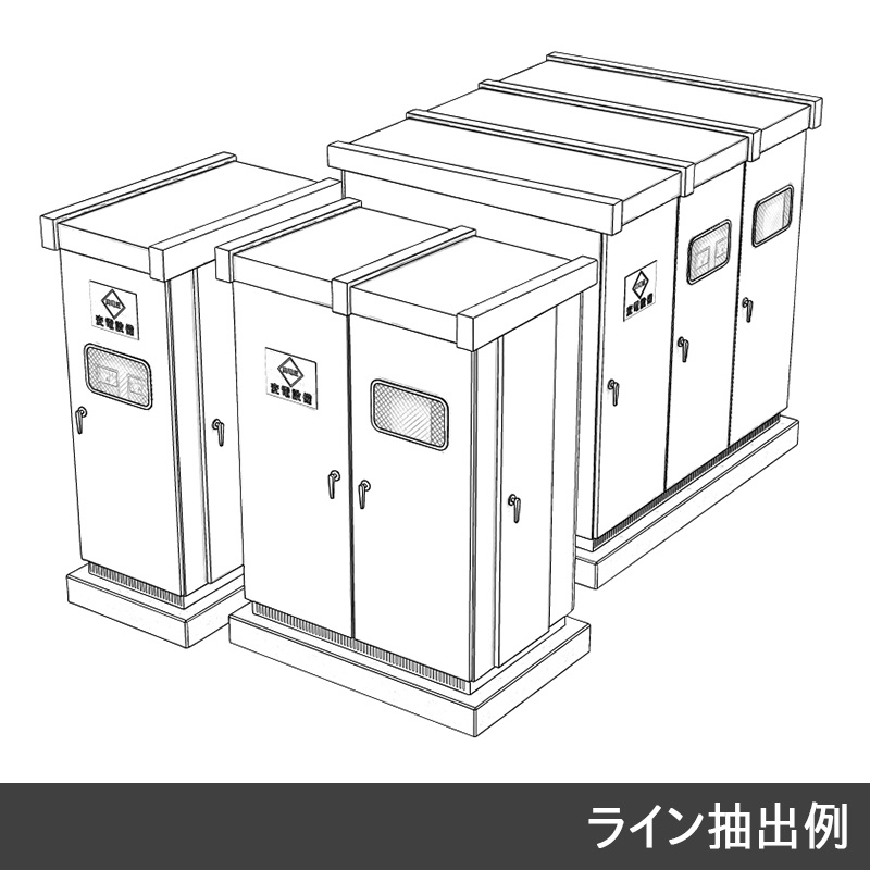 【3D素材】キュービクル