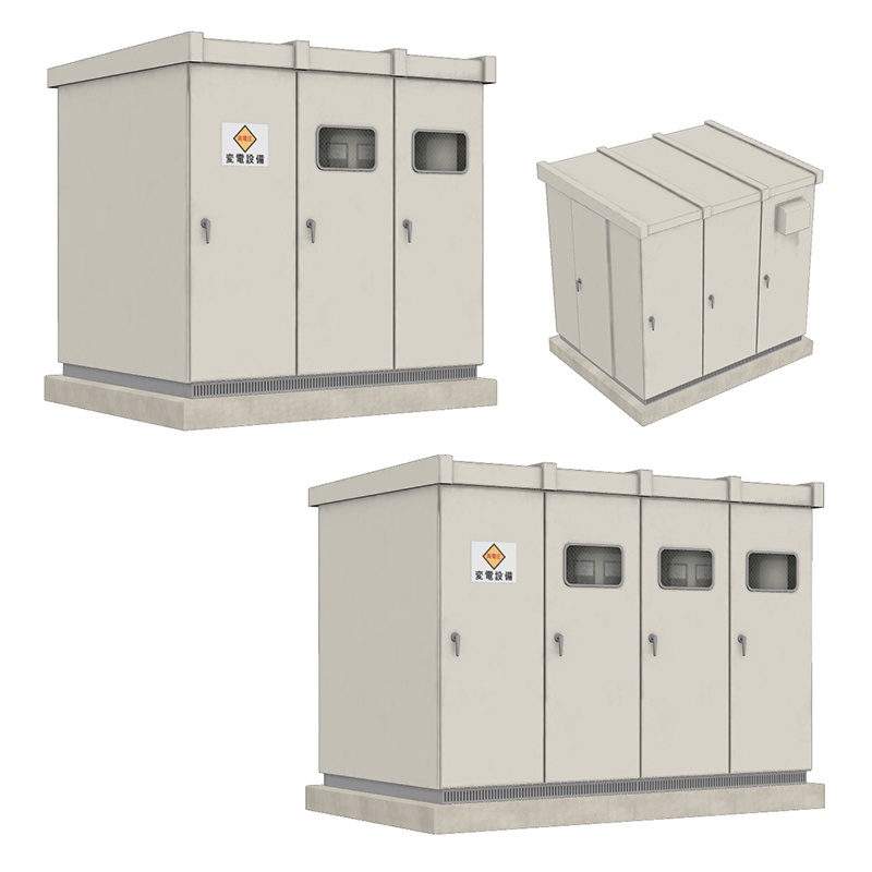 【3D素材】キュービクル