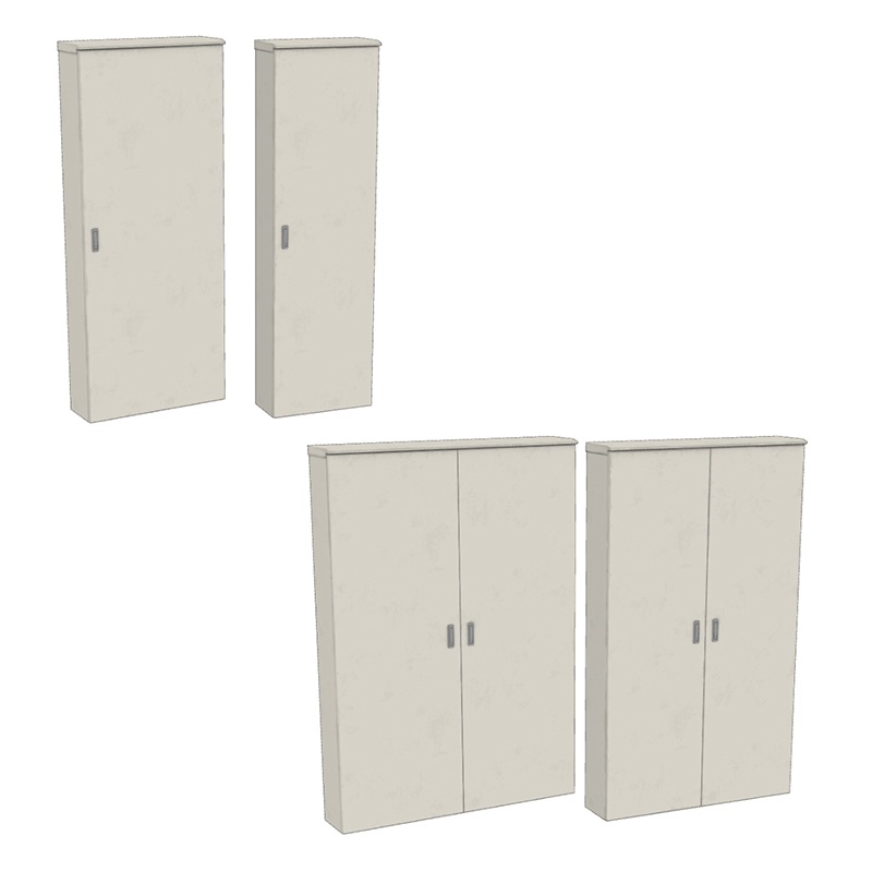 【3D素材】配電盤キャビネット