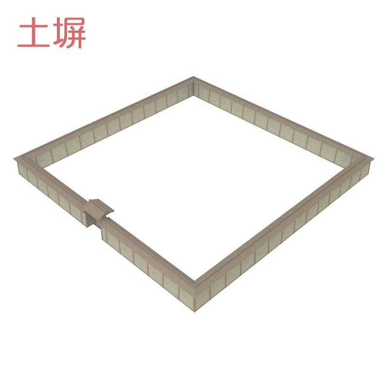 【3D素材】戦国時代 土塀