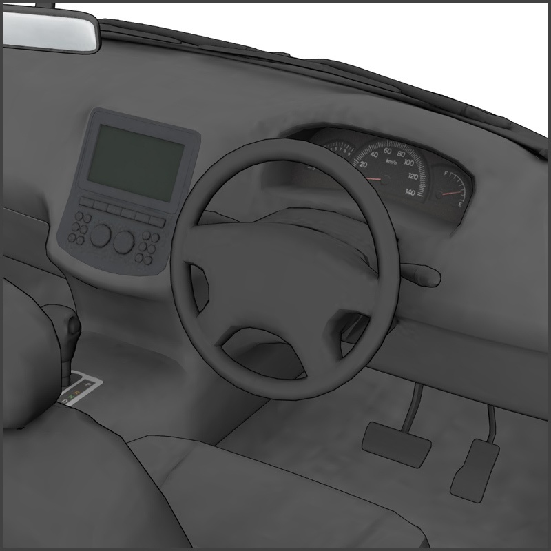 【3D素材】セダン