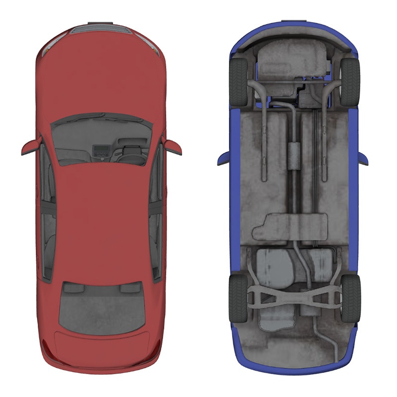 【3D素材】セダン