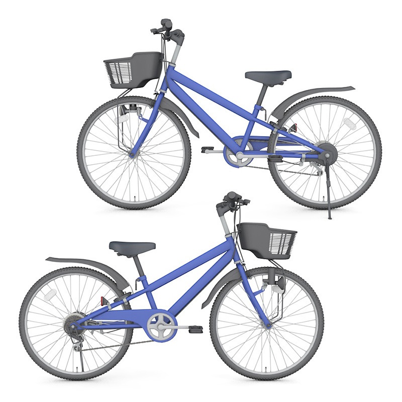 【3D素材】マウンテンバイク 子ども用