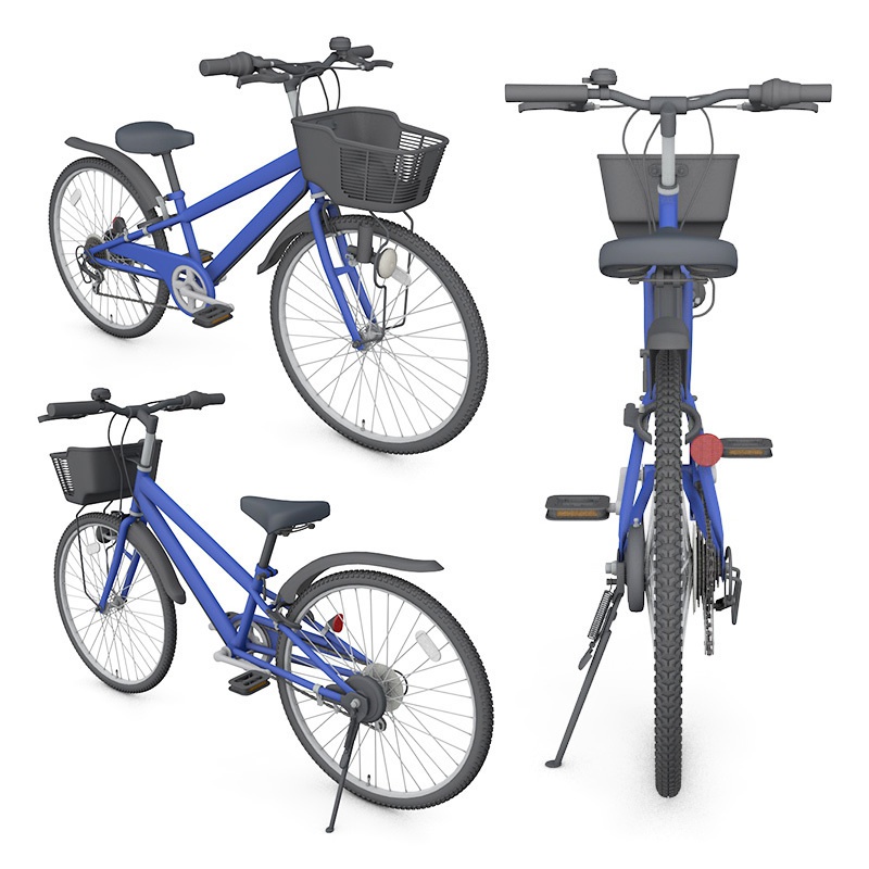 【3D素材】マウンテンバイク 子ども用