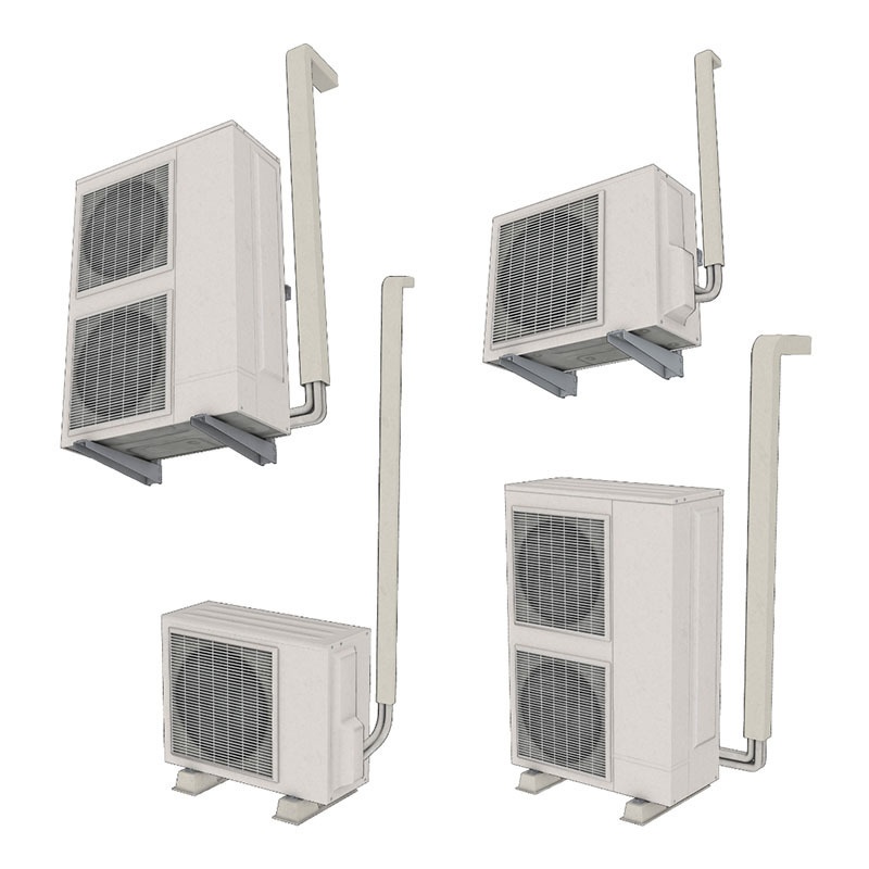 【3D素材】室外機セット